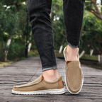 Maxime - Classic Comfort Canvas Loafers | By Julian & Claire Toronto