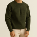 Isaac - Ribbed Knit | By Julian & Claire Toronto