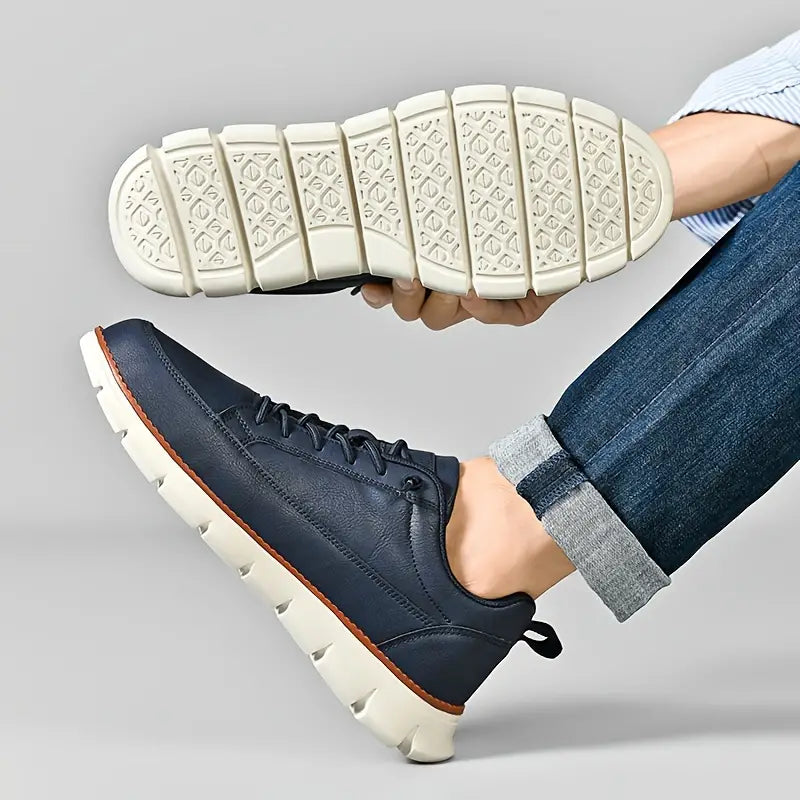 Bruce - Lace-Up Platform Walking Shoes | By Julian & Claire Toronto