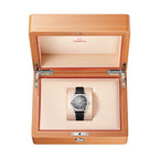 Seamaster Railmaster 38mm - Grey on Leather Strap