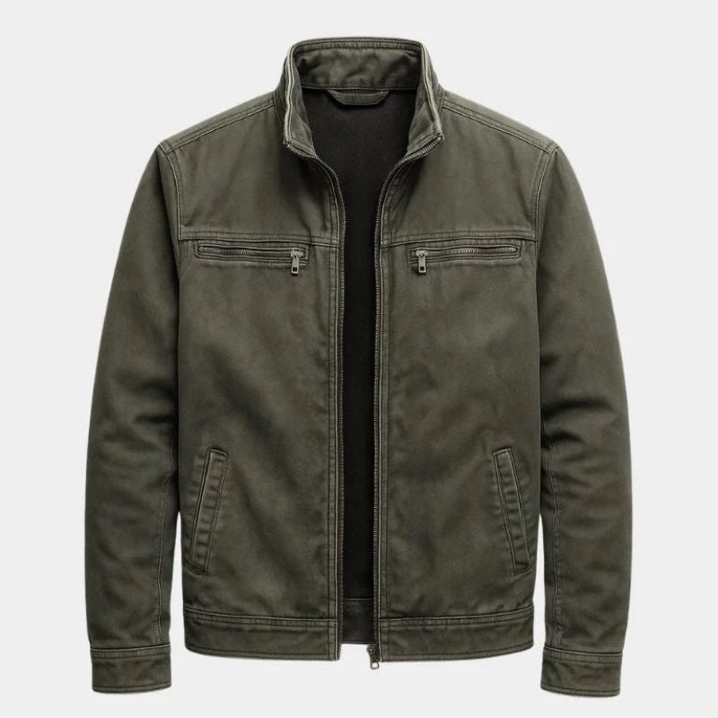 Kyle - Vintage Zip Utility Jacket | By Julian & Claire Toronto