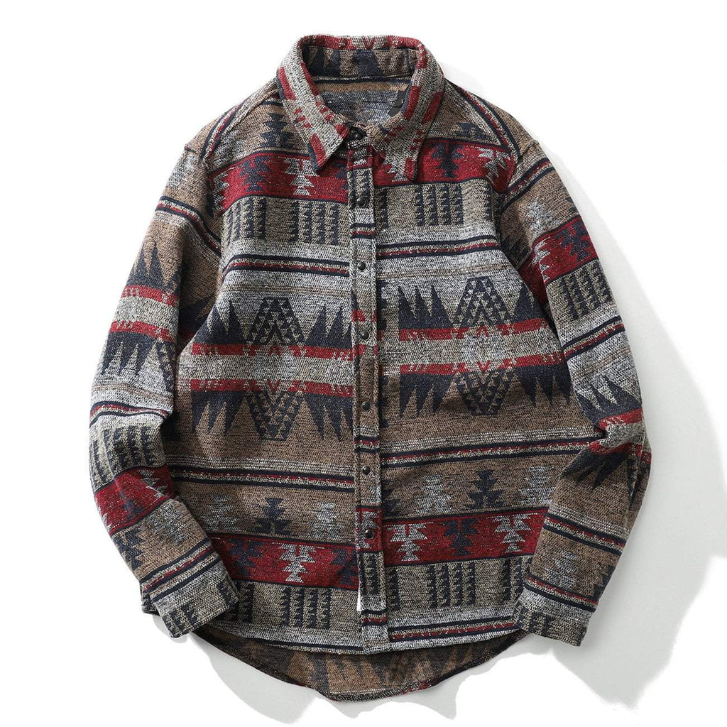 Niles - Textured Casual Long Sleeve Shirt | By Julian & Claire Toronto
