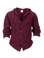 Denzel - Casual Outdoor Hooded Button Shirt | By Julian & Claire Toronto