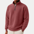 Red Chase - Zip Sweater | By Julian & Claire Toronto