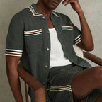 Kody - Smart Casual Knit Polo Shirt | By Julian & Claire Toronto