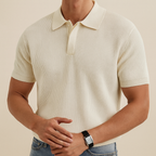 Matthew - Knit Polo | By Julian & Claire Toronto