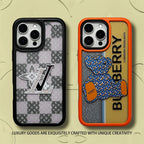 Luxury Black Corner iPhone Case
