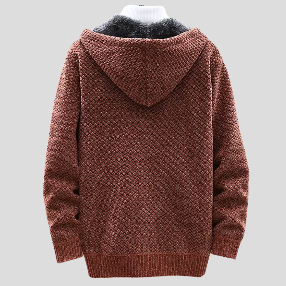 Troy - Modern Comfort Knit Zip Hoodie | By Julian & Claire Toronto