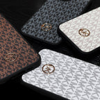 Luxury iPhone Case Brown-MKK240603