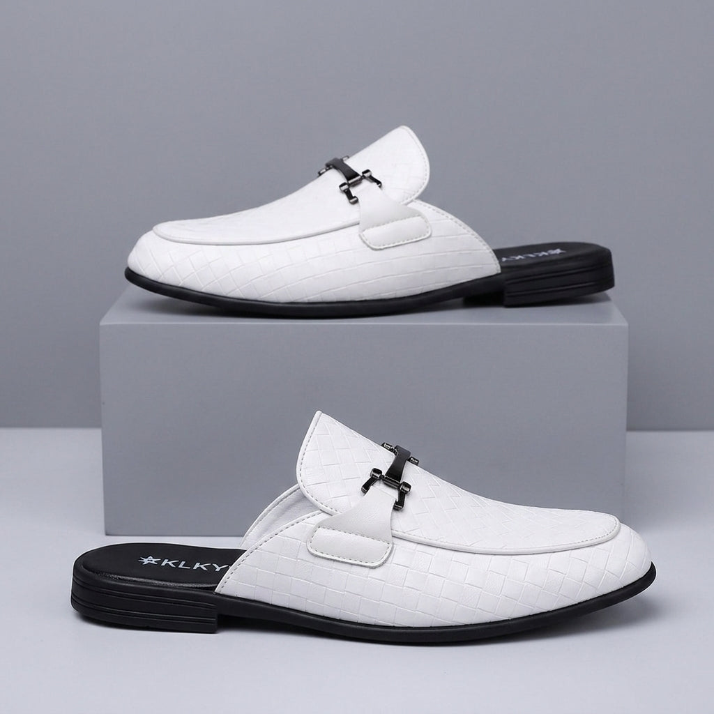 Dustin - Refined Slip-On Mule | By Julian & Claire Toronto
