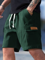 Murphy - Casual Corduroy Cargo Shorts | By Julian & Claire Toronto