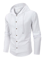 Denzel - Casual Outdoor Hooded Button Shirt | By Julian & Claire Toronto