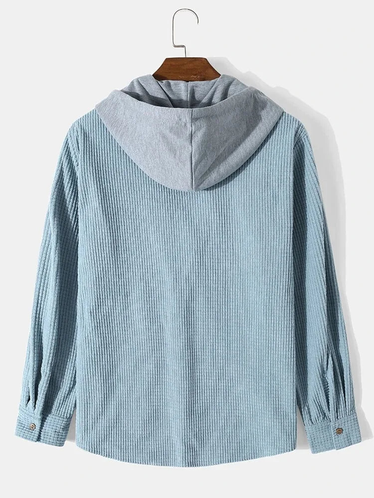 Mika - Relaxed Hooded Overshirt | By Julian & Claire Toronto