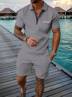 Tomas - Short-Sleeve Polo Set | Julian & Claire Toronto