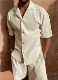 Richard - Breathable Summer Shirt & Shorts Set | By Julian & Claire Toronto