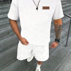 Arjun  - Round Neck Short Sleeve Set | Julian & Claire Toronto
