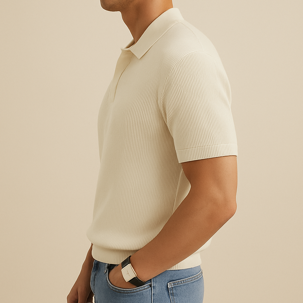 Matthew - Knit Polo | By Julian & Claire Toronto