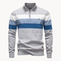 Callen - Stretch Knit Quarter-Zip Sweater | By Julian & Claire Toronto