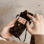 Luxury Card Holder Chain iPhone Case