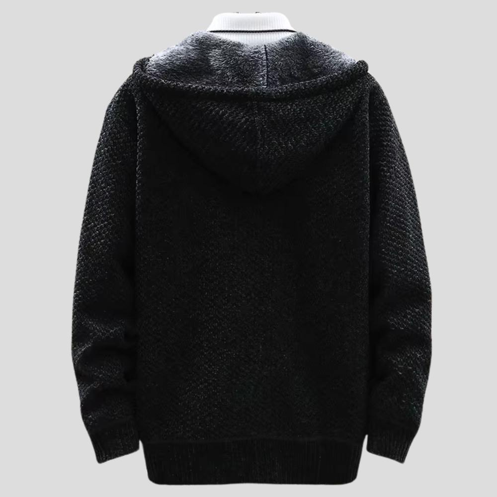 Troy - Modern Comfort Knit Zip Hoodie | By Julian & Claire Toronto