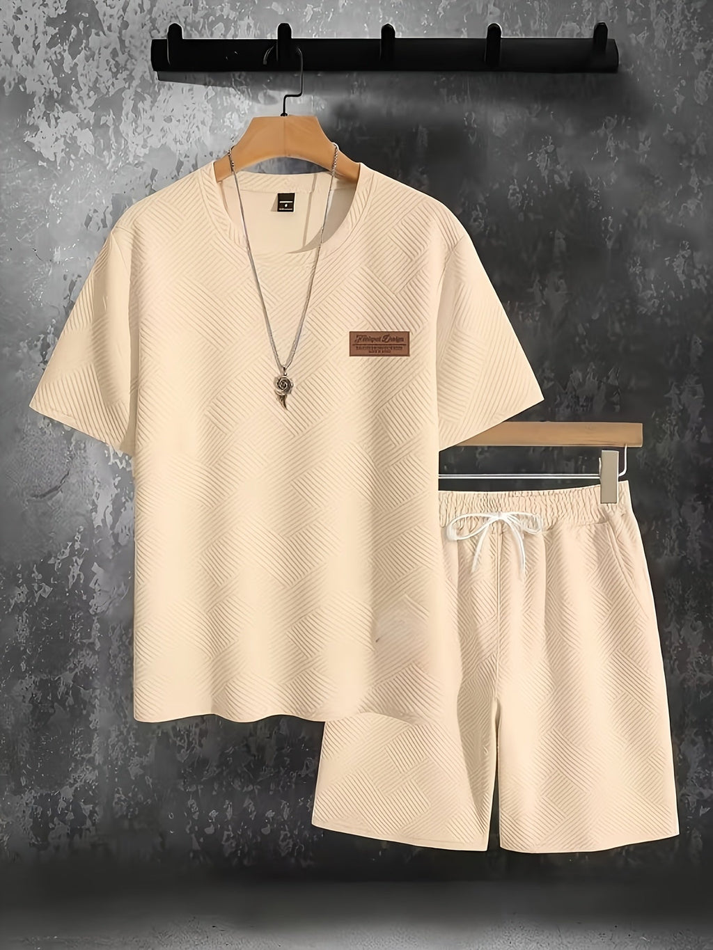 Arjun  - Round Neck Short Sleeve Set | Julian & Claire Toronto