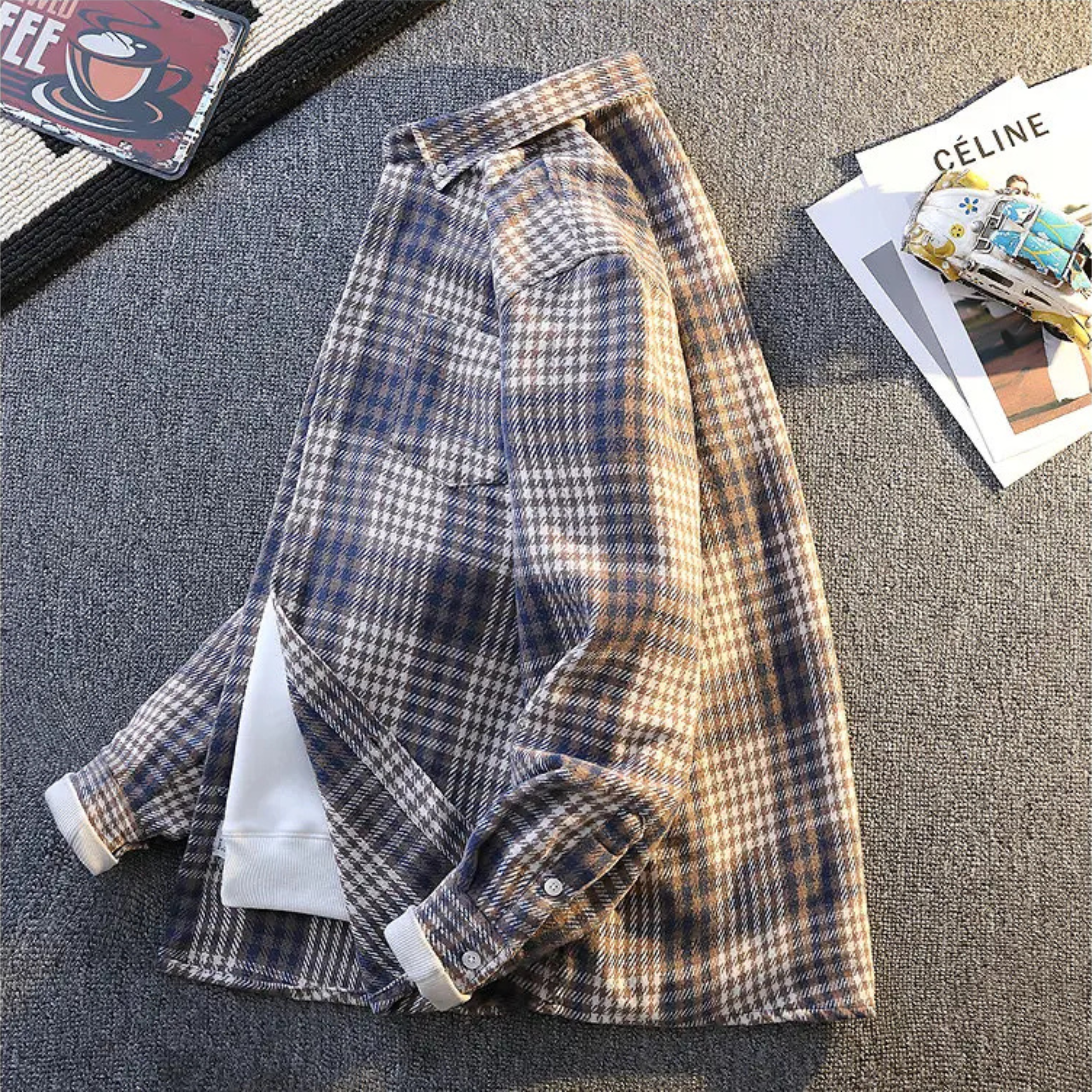 Frenky - Rugged Casual Check Shirt | By Julian & Claire Toronto