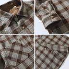 Jeff - Classic Plaid Button-Up Shirt | By Julian & Claire Toronto