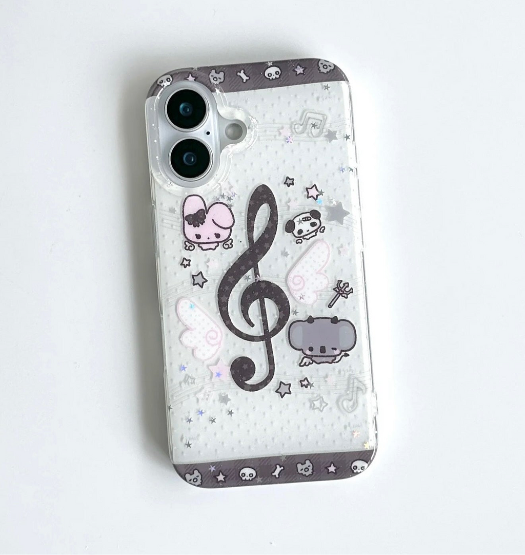 ꒰ა🎵໒꒱ lovely note-iPhone Case