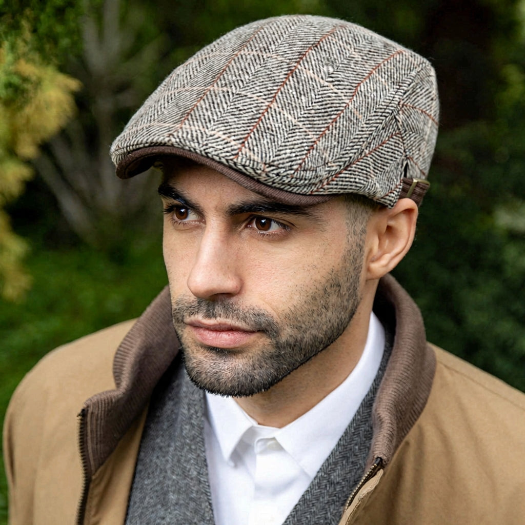 Kasper - Vintage Plaid Oxford Cap | By Julian & Claire Toronto