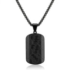 Apex Carbon Tag Necklace