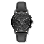 Burberry Men's The City Black Chronograph 42mm Watch