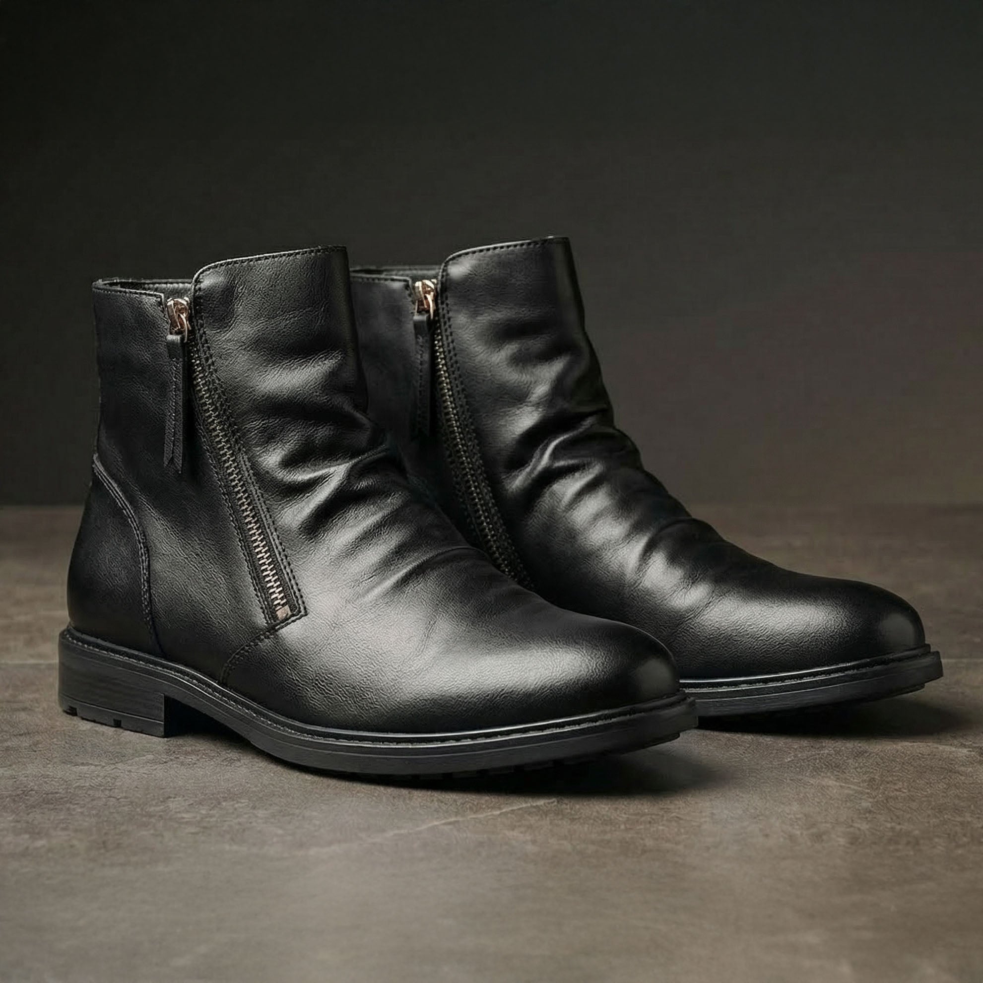 Alexander - Classic Urban Zip Boots | By Julian & Claire Toronto