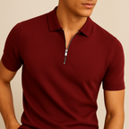 Ethan - Modern Zipper Polo | By Julian & Clair Toronto
