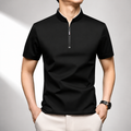 Fabio - Modern Quarter-Zip Polo | By Julian & Claire Toronto
