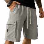 Dylan - Modern Utility Pocket Shorts | By Julian & Claire Toronto