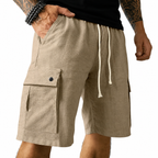 Dylan - Modern Utility Pocket Shorts | By Julian & Claire Toronto