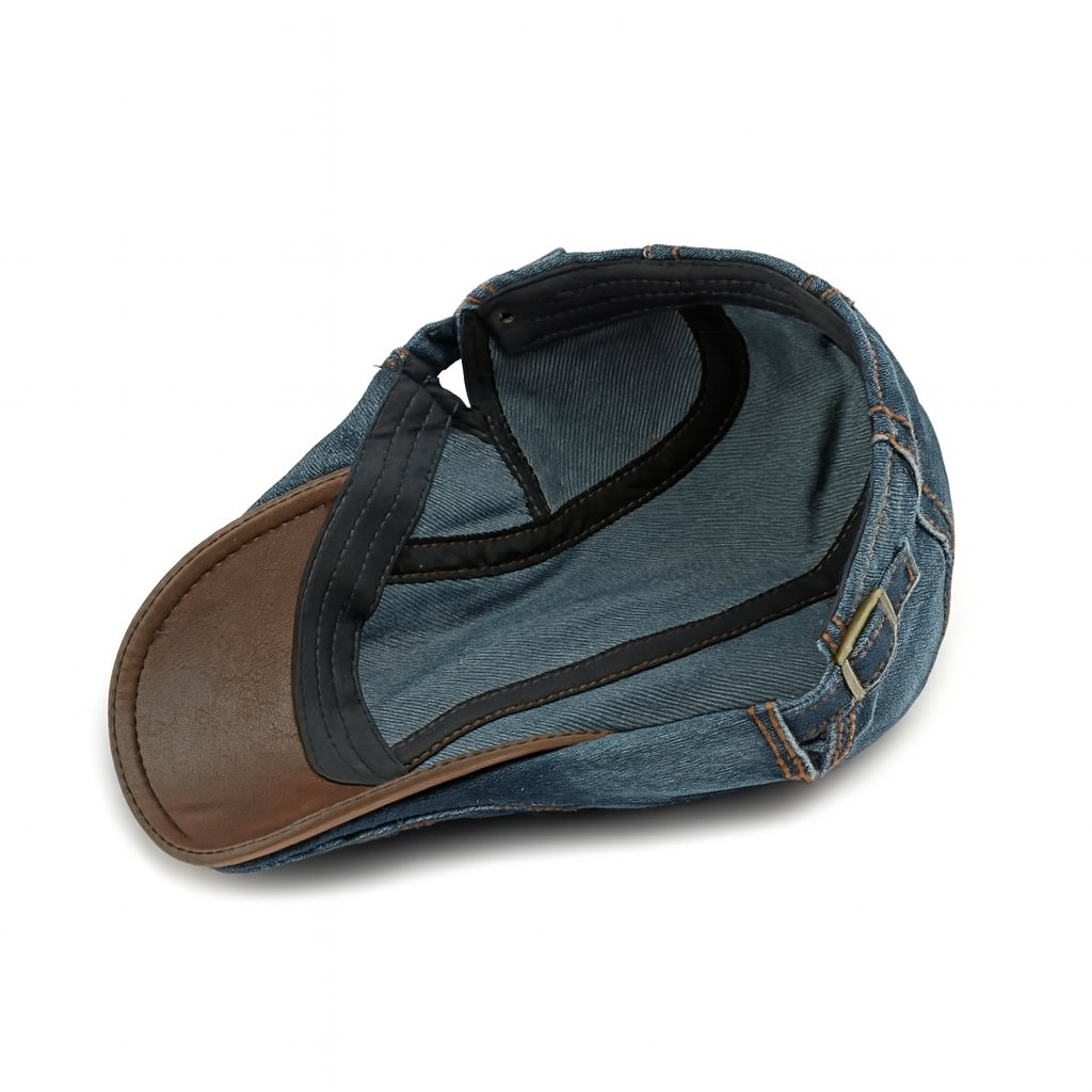 Mikkel - Classic Washed Denim Cap | By Julian & Claire Toronto