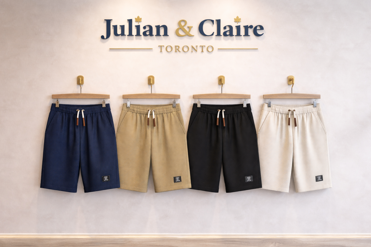 Cooper - All Day Shorts | By Julian & Claire Toronto