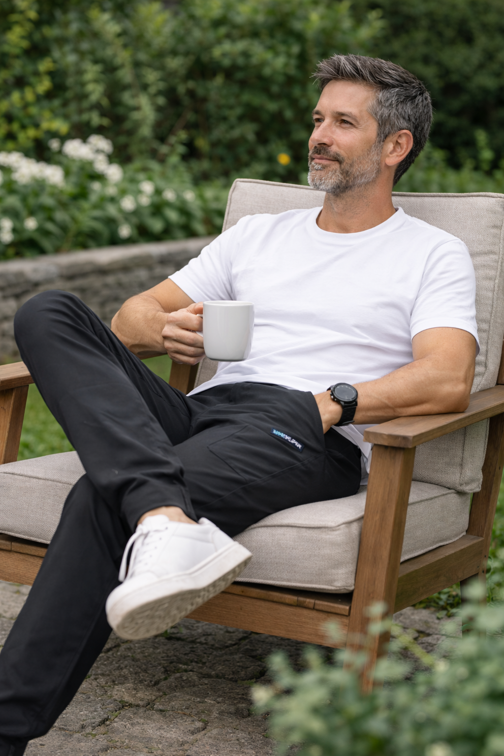 Riley - Spring Comfort - Loose-Fit Cargo Pants | By Julian & Claire Toronto