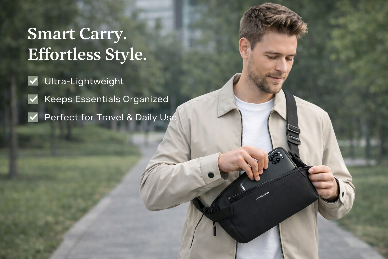 Cole - Crossbody Bag | By Julian & Claire Toronto