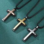 Ebon Cross Necklace