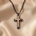 Ebon Cross Necklace