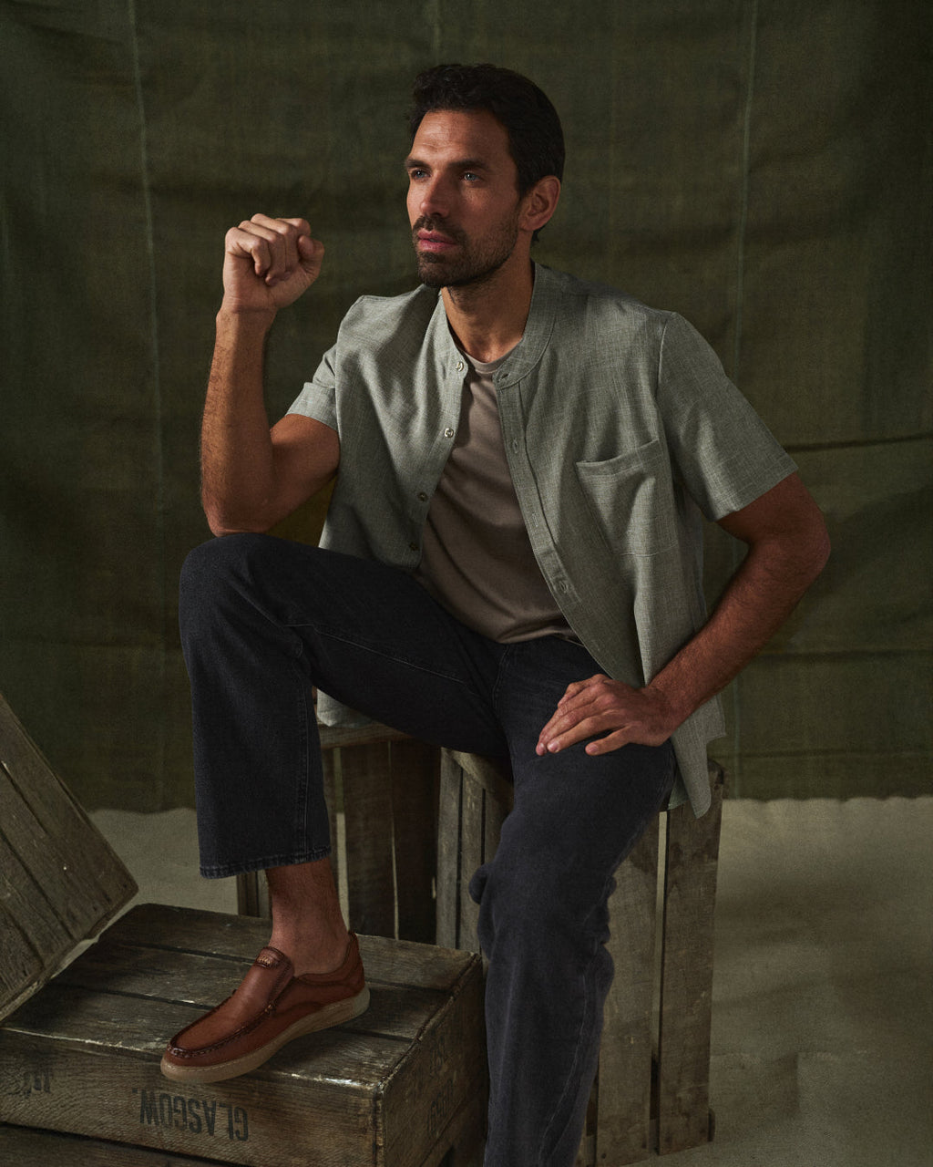 Ulysses - Relaxed Summer Button-Up Shirt | By Julian & Claire Toronto