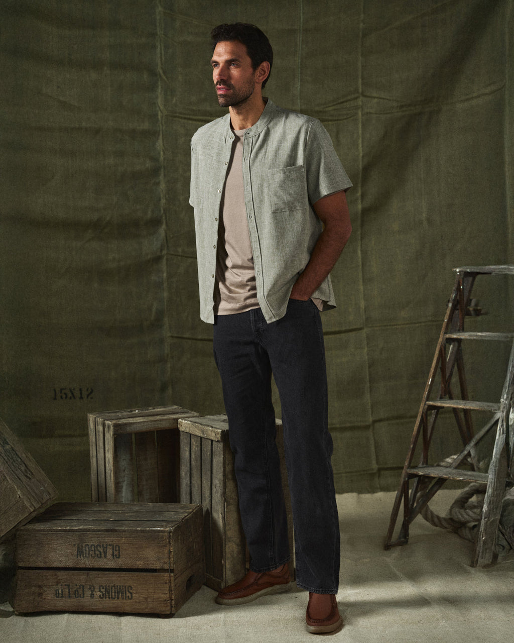 Ulysses - Relaxed Summer Button-Up Shirt | By Julian & Claire Toronto