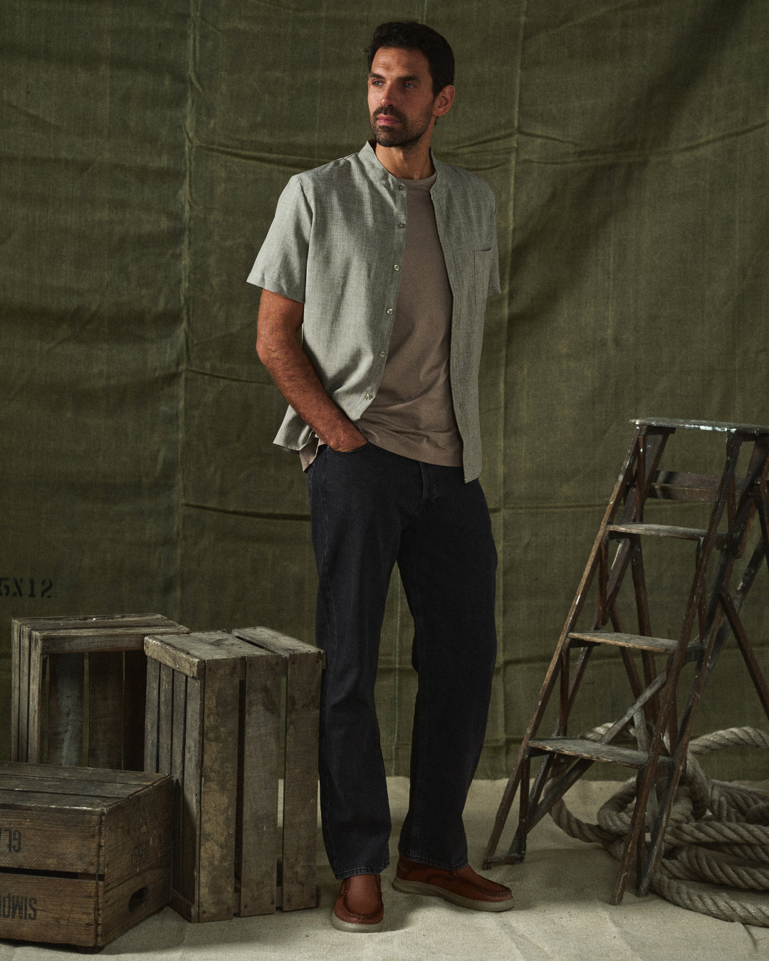 Ulysses - Relaxed Summer Button-Up Shirt | By Julian & Claire Toronto