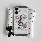꒰ა🎵໒꒱ lovely note-iPhone Case
