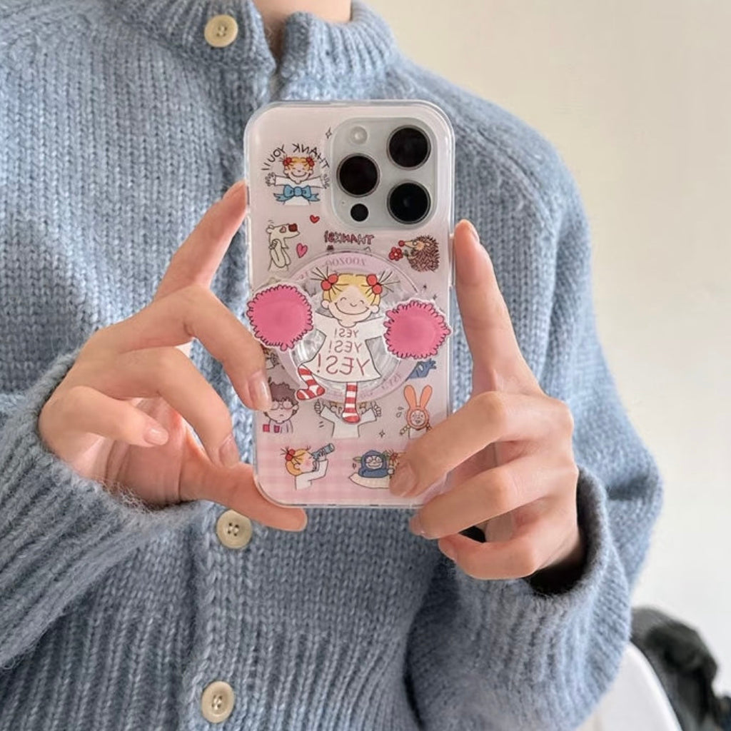 Cheerleading CoCo Sauce-iPhone Case