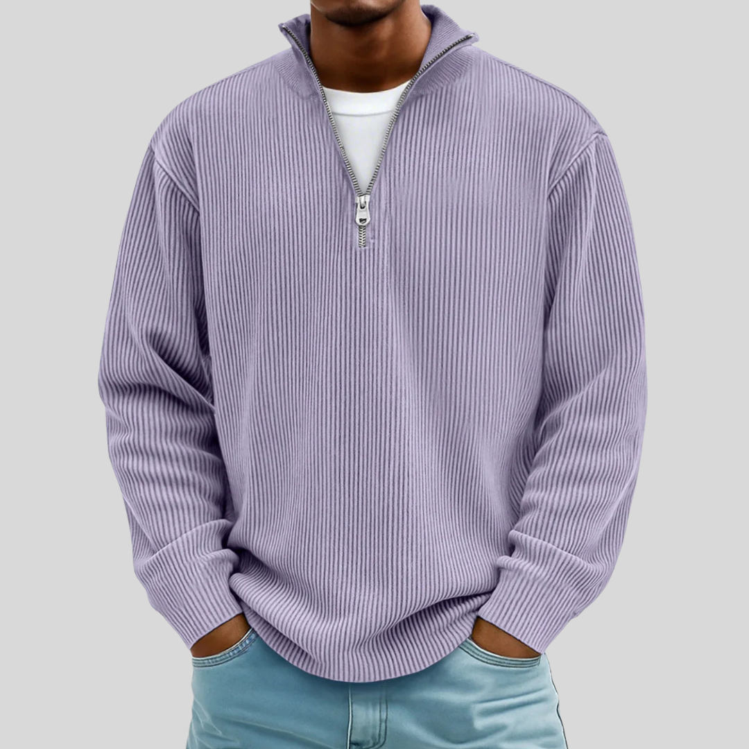 Purple Morgan - Stylish Casual Sweater | By Julian & Claire Toronto
