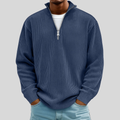 Navy Blue Morgan - Stylish Casual Sweater | By Julian & Claire Toronto