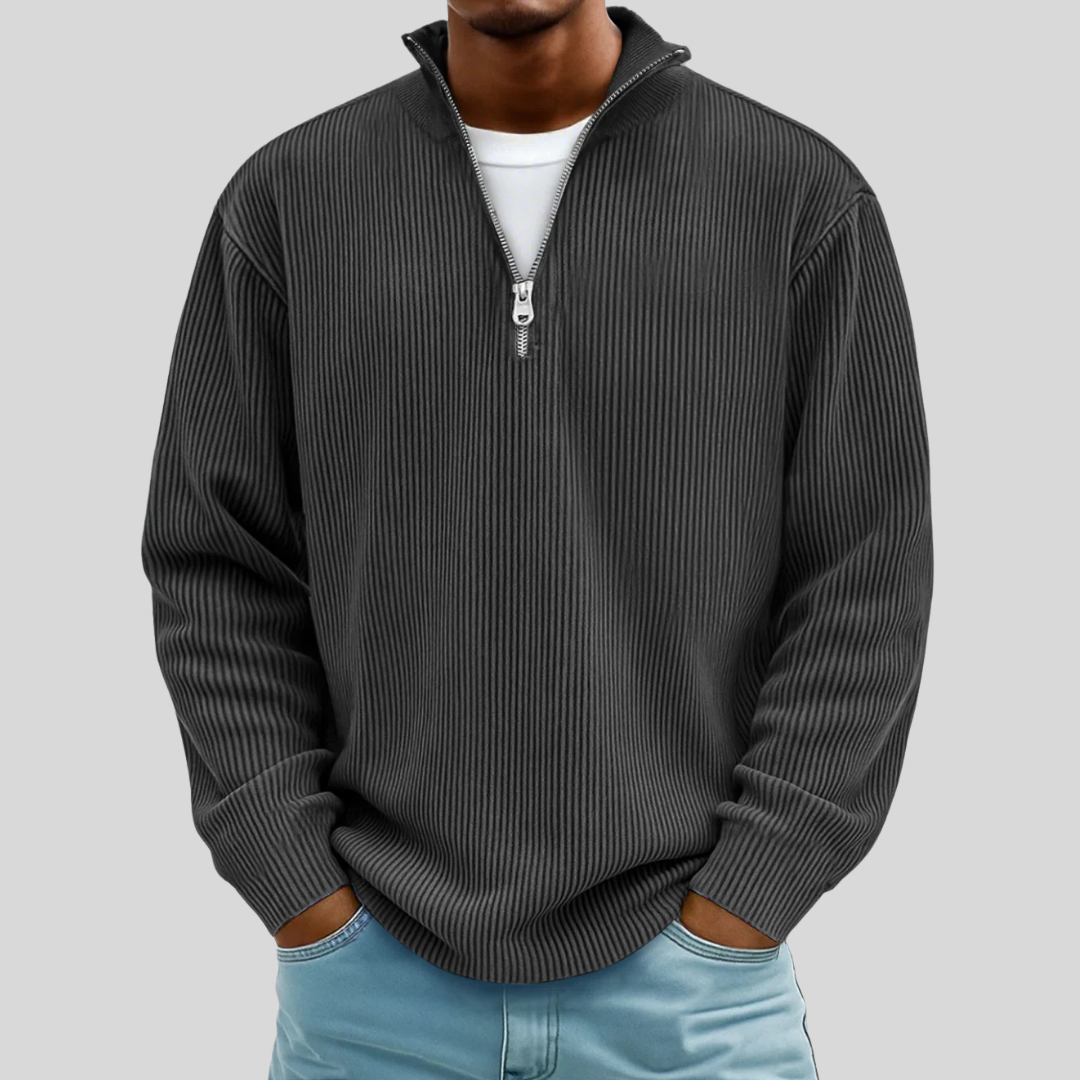 Black Morgan - Stylish Casual Sweater | By Julian & Claire Toronto